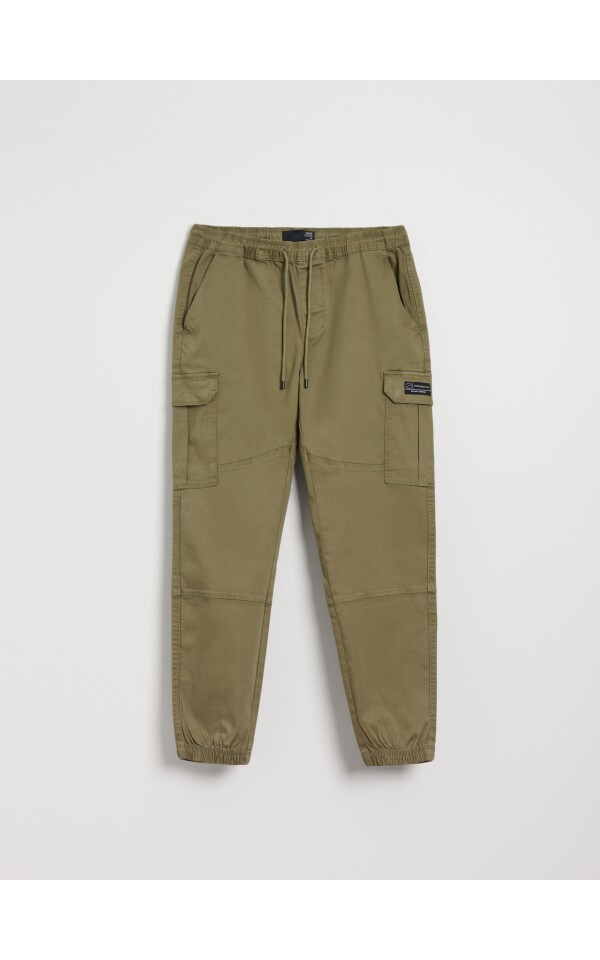 Joggery s cargo vreckami Farba hnedozelená - HOUSE - 9317T-78X