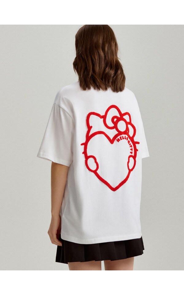 Футболка Hello Kitty Колір білий - HOUSE - 238EA-00X