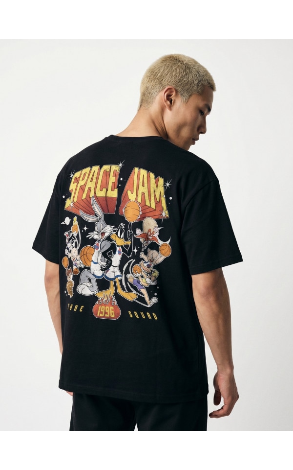 Футболка з принтом Space Jam Колір чорний - HOUSE - 766KS-99X