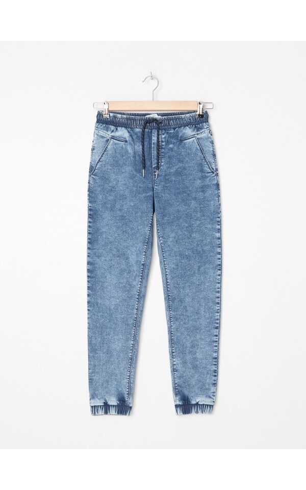 Denim clearance house joggers